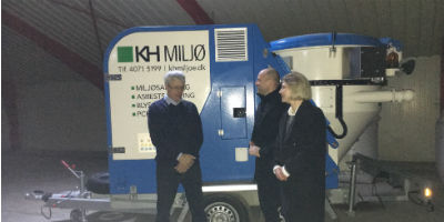 Virksomhedsbesøg med fokus på genanvendelse og miljøvenlighed