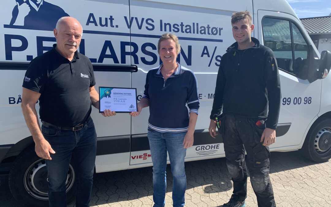 Månedens Historie Juli 2020:  P.E. Larsen VVS A/S