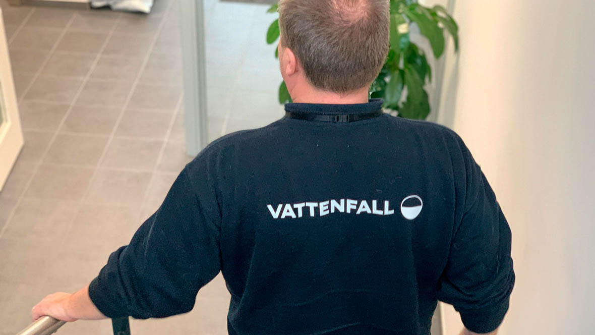 Site manager hos Vattenfall Morten Skouboe