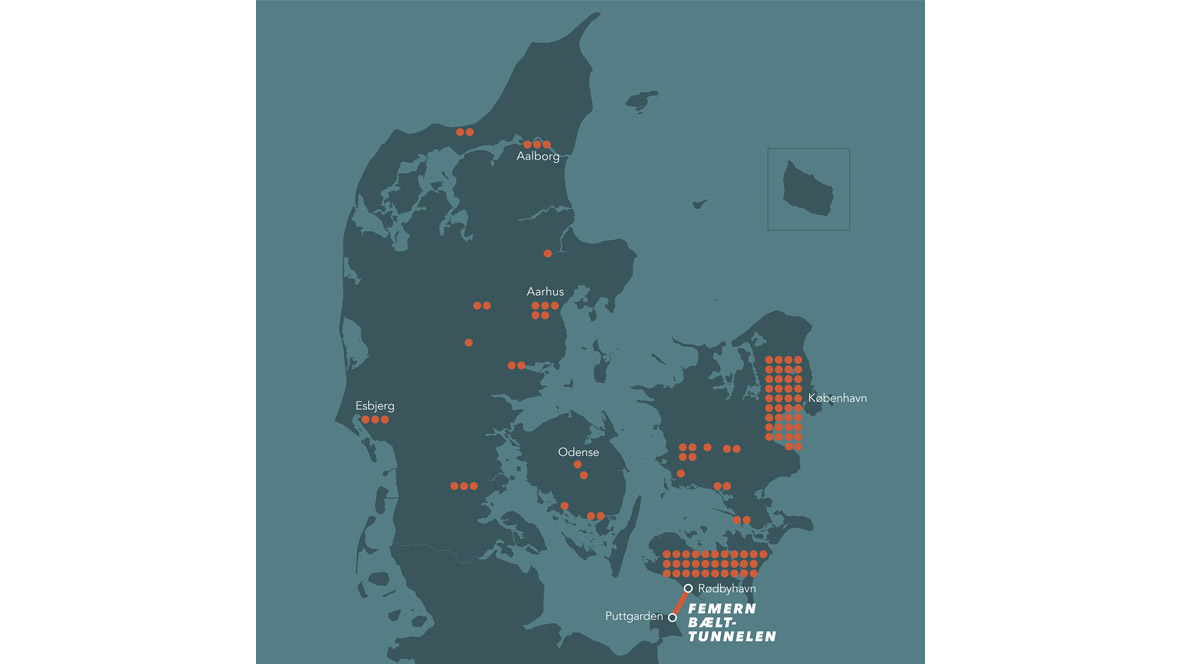 Grafik som viser hvor mange kontrakter der er blevet indgået