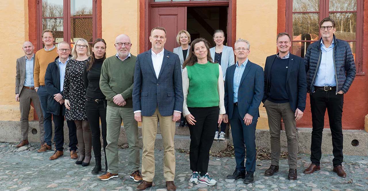 Erhvervsudvalget i Vordingborg kommune mødtes første hos Nicolai Tillisch