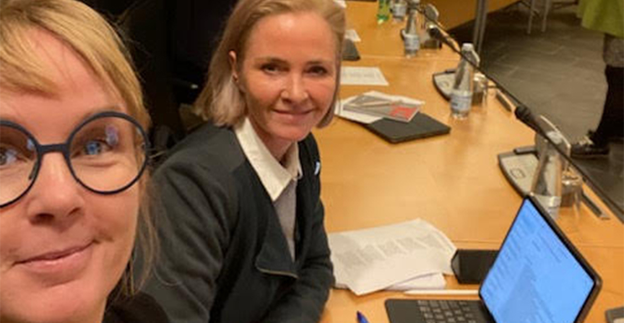 Nye medlemmer af bestyrrelsen i Business Vordingborg Pia Wamberg og Kathrine Olldag