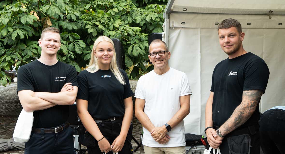 folkemoede_2 Unge håndværkere deltog på Folkemøde Møn 2022