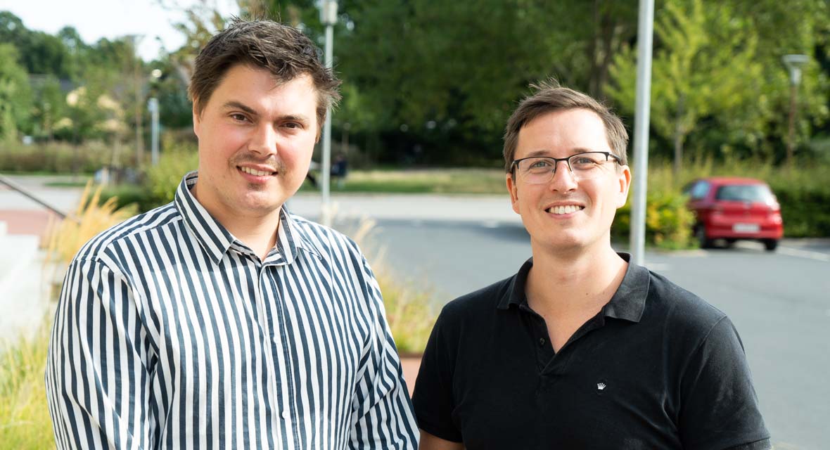 Jeppe og Mikkel er to unge iværksættere