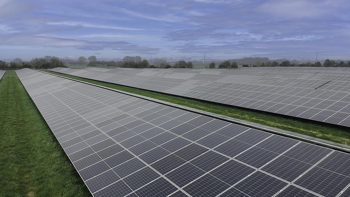 BeGreens solkraftværk i Vordingborg er klar til at producerer grøn strøm