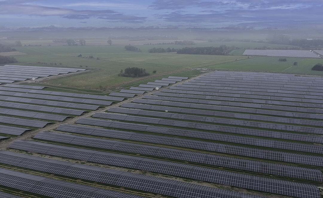BeGreens solkraftværk i Vordingborg er klar til at producere grøn strøm
