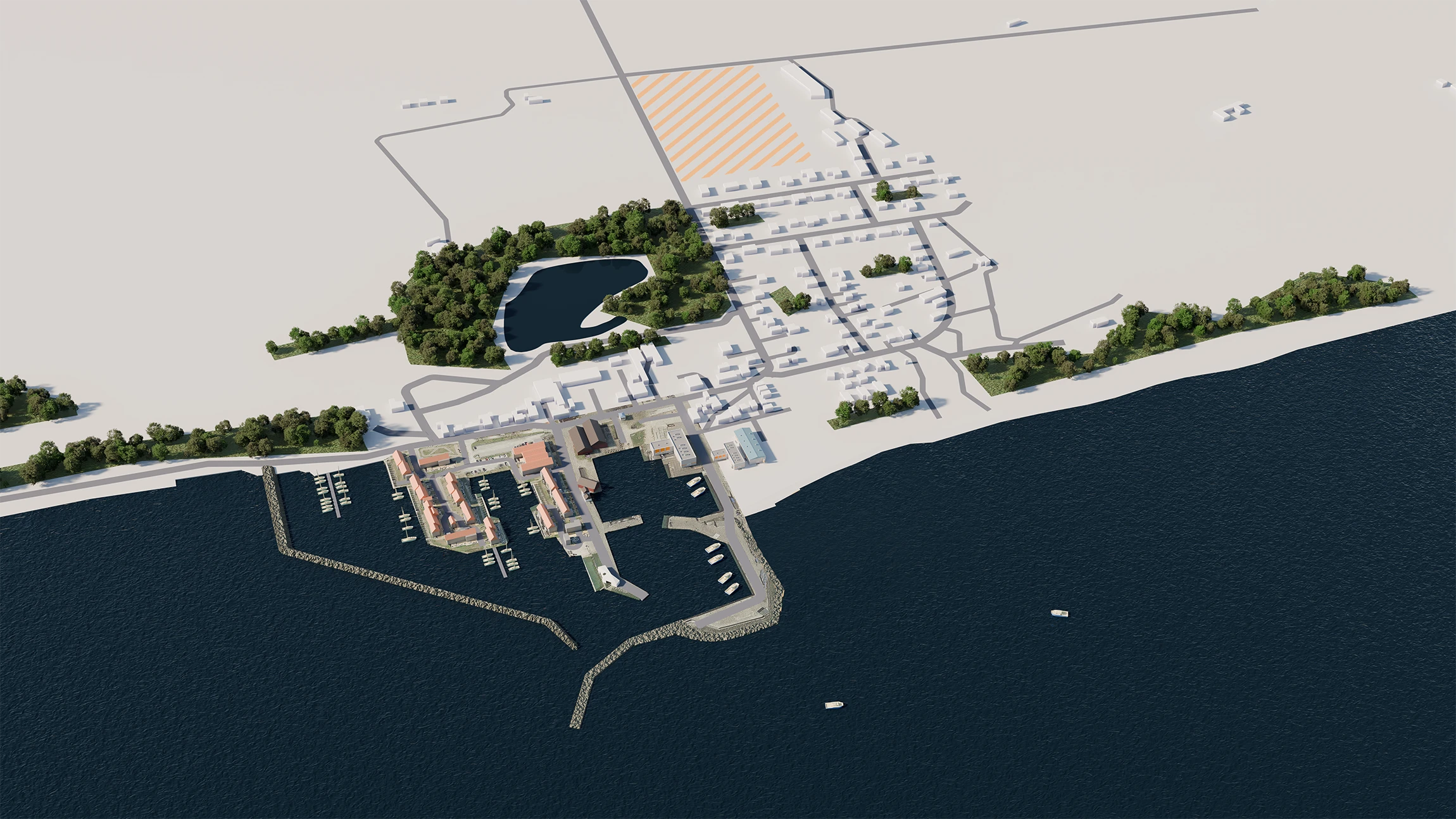 Klintholm Havn kort