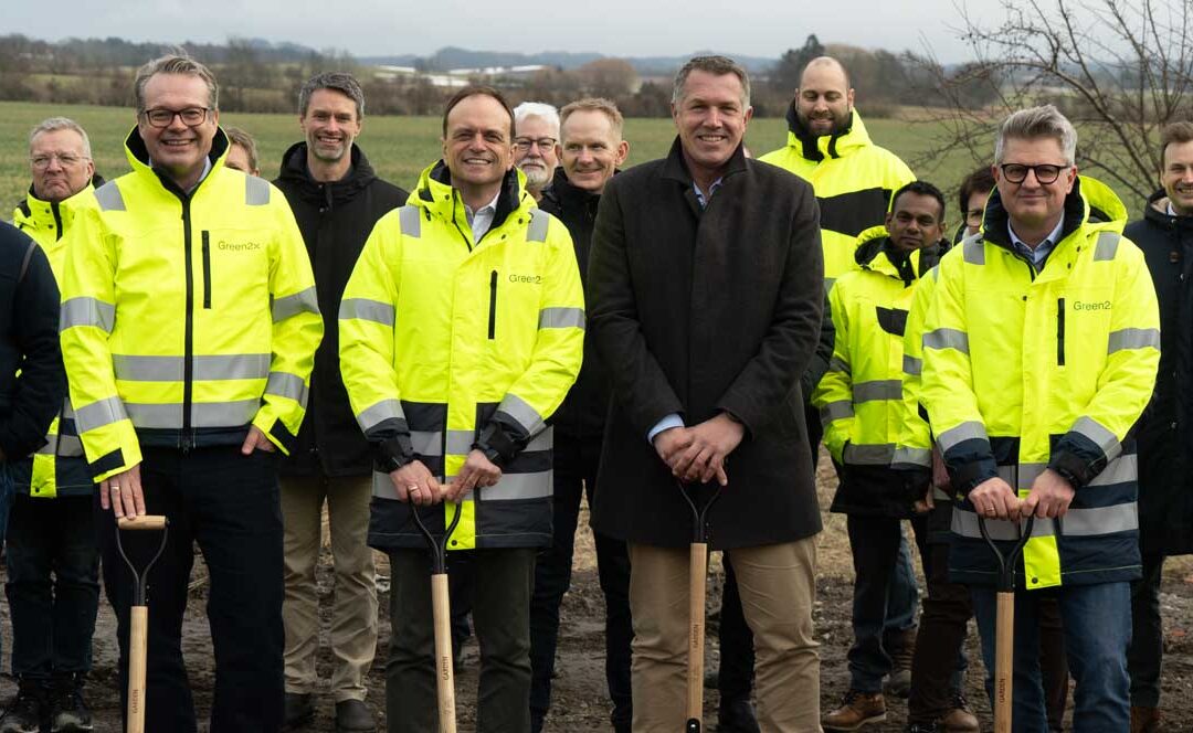 Første spadestik til pilotanlæg på Møn