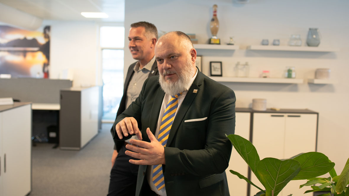 Direktør og ejer hos Knudsen Extrusion Peter Rosenkrands 