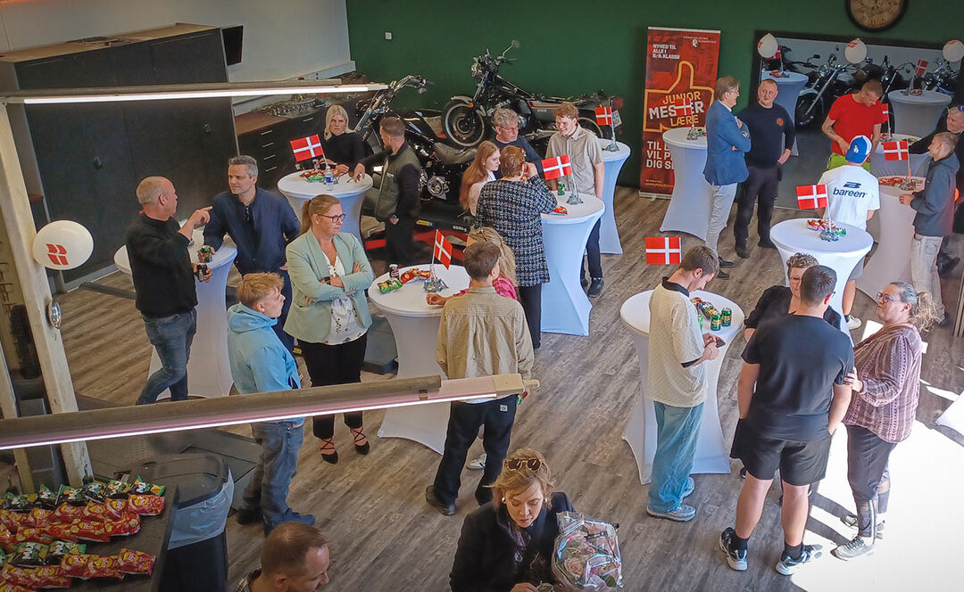 Det går godt for Juniormesterlære-ordningen i Vordingborg Kommune