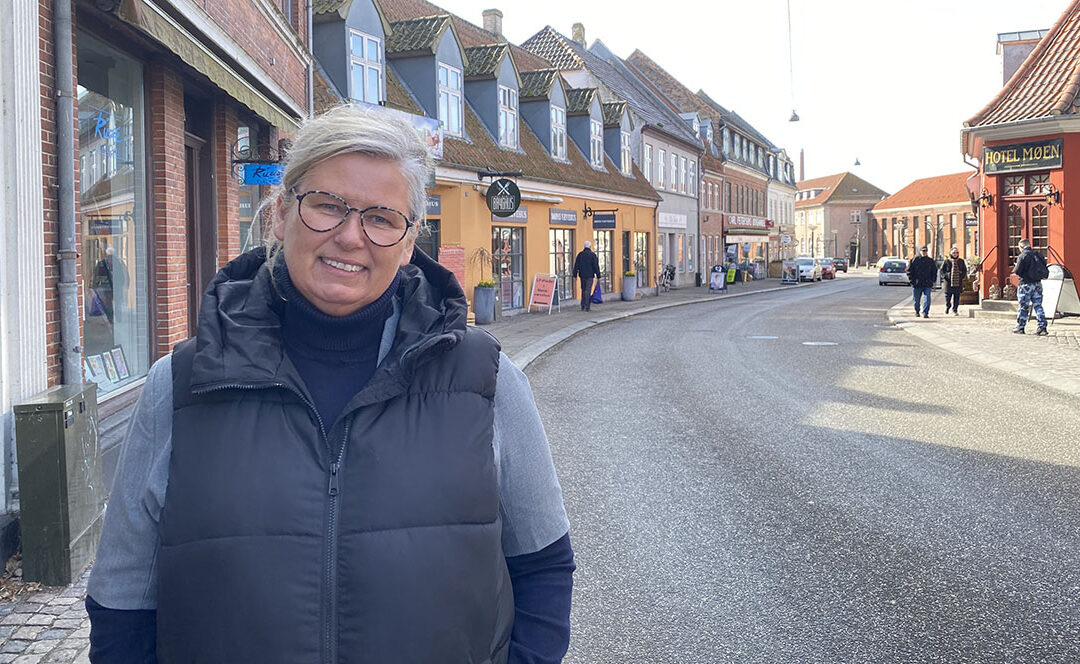 Tina Olsen er ildsjælen, der binder Stege og Møn sammen